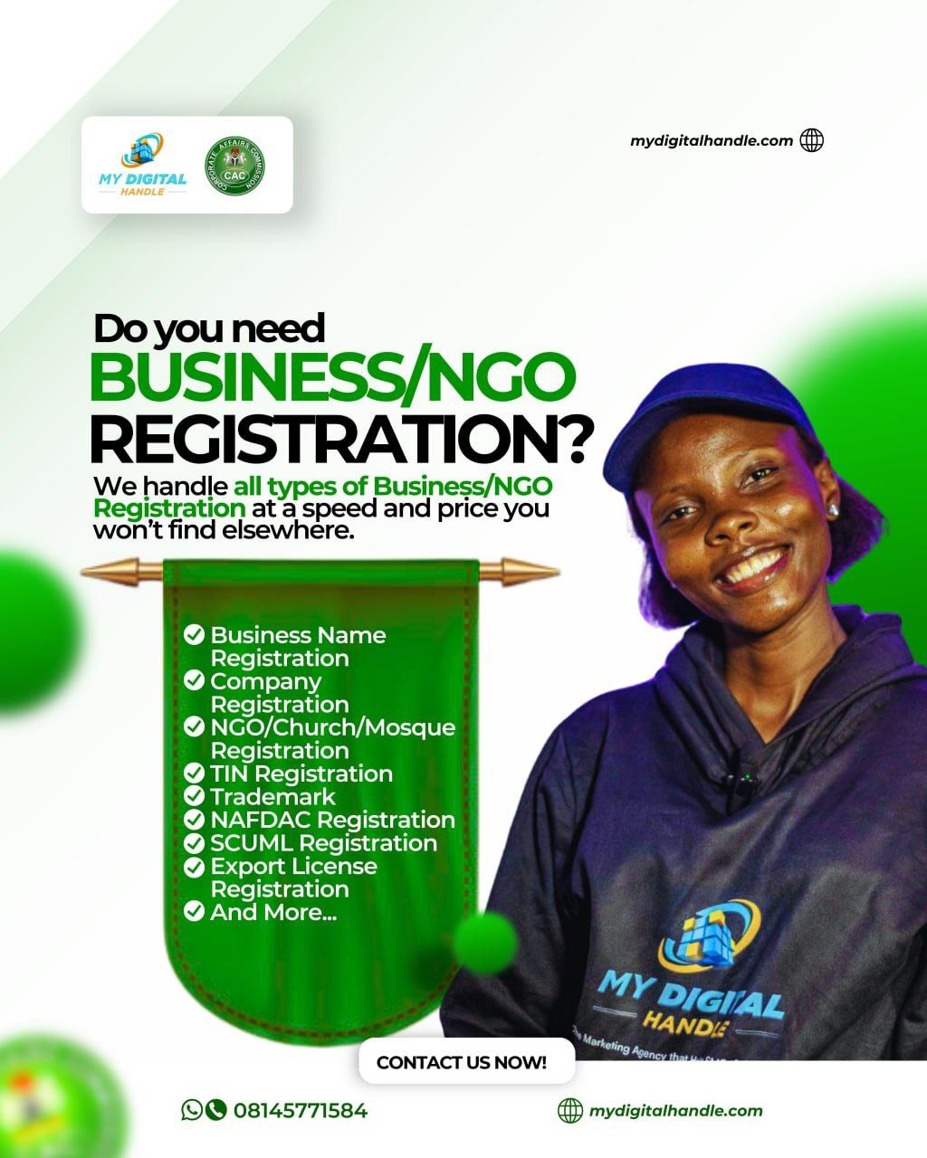 all business registration - business registration with my digitalhandle